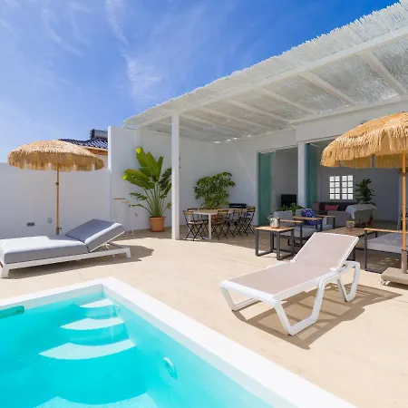 Hébergement de vacances Pasitoblanco Porto Mare 44 Seaview Private Heated Pool Pasito Blanco